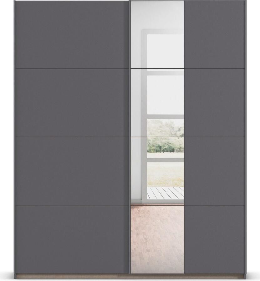 Rauch Schuifdeurkast Kledingkast Kast Garderobe Slaapkamerkast OXFORD met handgrepen van metaal ook voor kleinere ruimtes made in germany - Foto 12