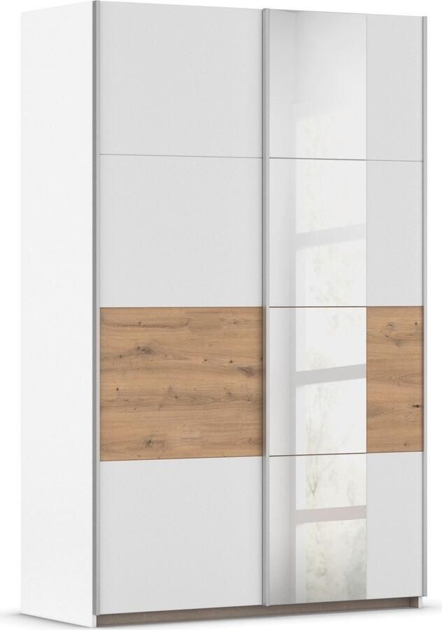 Rauch Schuifdeurkast Kledingkast Kast Garderobe Slaapkamerkast OXFORD met handgrepen van metaal ook voor kleinere ruimtes made in germany - Foto 18