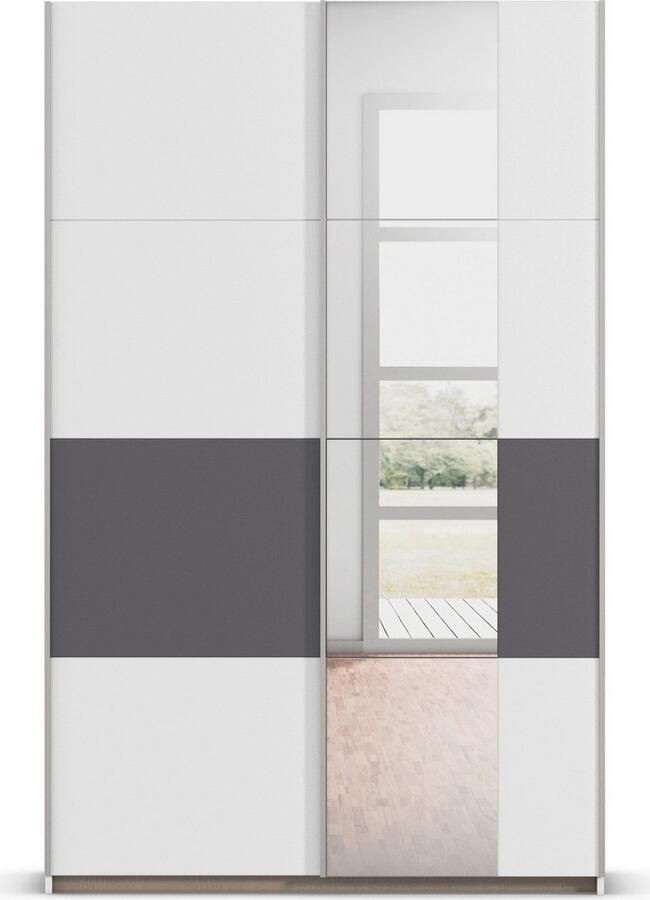 Rauch Schuifdeurkast Kledingkast Kast Garderobe Slaapkamerkast OXFORD met handgrepen van metaal ook voor kleinere ruimtes made in germany - Foto 13