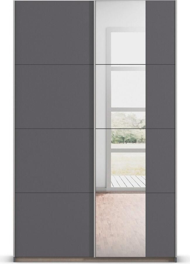 Rauch Schuifdeurkast Kledingkast Kast Garderobe Slaapkamerkast OXFORD met handgrepen van metaal ook voor kleinere ruimtes made in germany - Foto 12