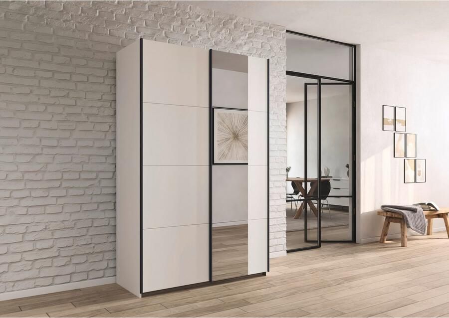 Rauch Schuifdeurkast Kledingkast Kast Garderobe Slaapkamerkast OXFORD met handgrepen van metaal ook voor kleinere ruimtes made in germany - Foto 14