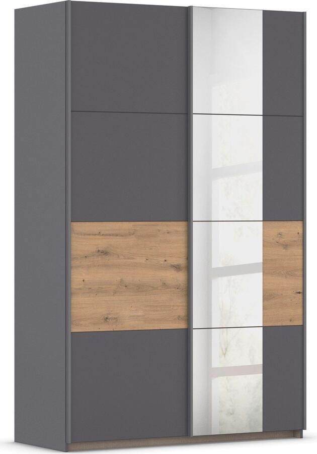 Rauch Schuifdeurkast Kledingkast Kast Garderobe Slaapkamerkast OXFORD met handgrepen van metaal ook voor kleinere ruimtes made in germany - Foto 17