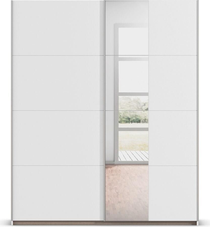 Rauch Schuifdeurkast Kledingkast Kast Garderobe Slaapkamerkast OXFORD met handgrepen van metaal ook voor kleinere ruimtes made in germany - Foto 12