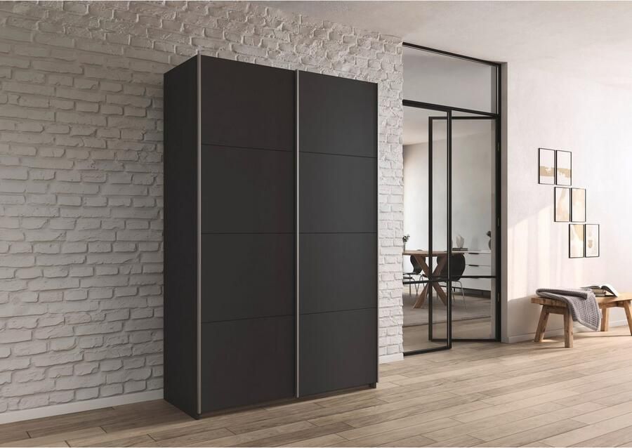 Rauch Schuifdeurkast Kledingkast Kast Garderobe Slaapkamerkast OXFORD met handgrepen van metaal ook voor kleinere ruimtes made in germany - Foto 13