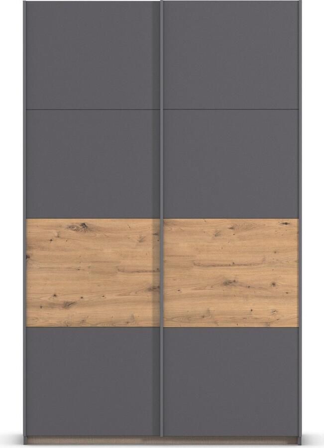 Rauch Schuifdeurkast Kledingkast Kast Garderobe Slaapkamerkast OXFORD met handgrepen van metaal ook voor kleinere ruimtes made in germany - Foto 11