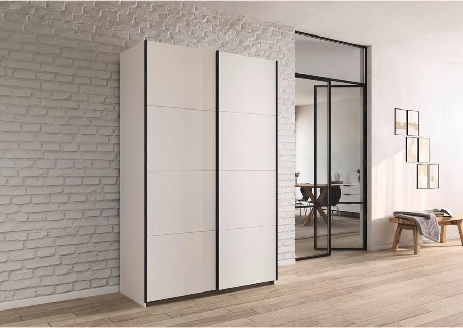 Rauch Schuifdeurkast Kledingkast Kast Garderobe Slaapkamerkast OXFORD met handgrepen van metaal ook voor kleinere ruimtes made in germany - Foto 13