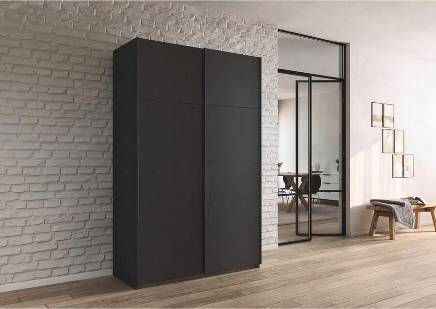 Rauch Schuifdeurkast Kledingkast Kast Garderobe Slaapkamerkast OXFORD met handgrepen van metaal ook voor kleinere ruimtes made in germany - Foto 12