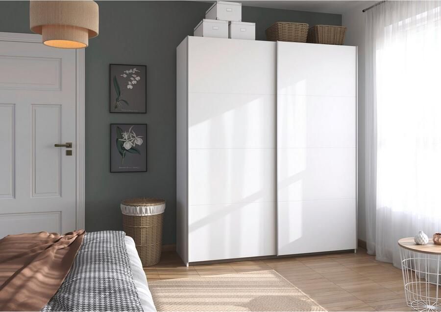 Rauch Schuifdeurkast Kledingkast Kast Garderobe Slaapkamerkast OXFORD met handgrepen van metaal ook voor kleinere ruimtes made in germany - Foto 12