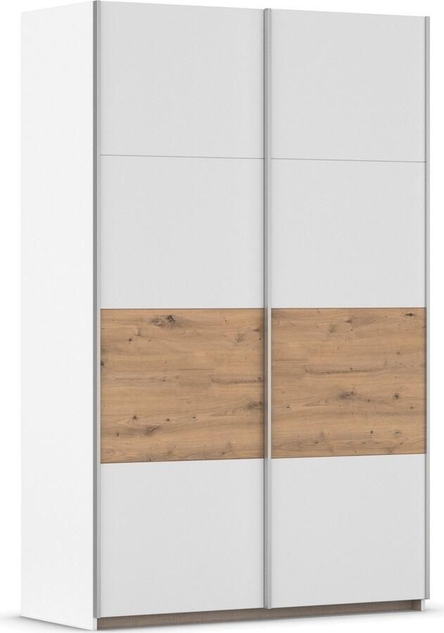 Rauch Schuifdeurkast Kledingkast Kast Garderobe Slaapkamerkast OXFORD met handgrepen van metaal ook voor kleinere ruimtes made in germany - Foto 17