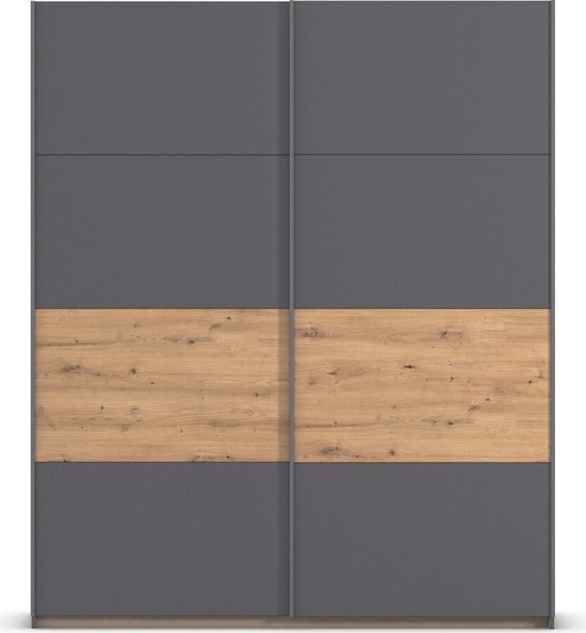 Rauch Schuifdeurkast Kledingkast Kast Garderobe Slaapkamerkast OXFORD met handgrepen van metaal ook voor kleinere ruimtes made in germany - Foto 11