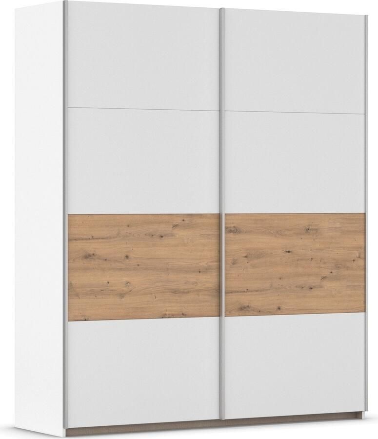 Rauch Schuifdeurkast Kledingkast Kast Garderobe Slaapkamerkast OXFORD met handgrepen van metaal ook voor kleinere ruimtes made in germany - Foto 17