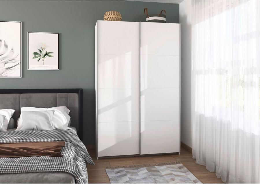 Rauch Schuifdeurkast Kledingkast Kast Garderobe Slaapkamerkast OXFORD met handgrepen van metaal ook voor kleinere ruimtes made in germany - Foto 12