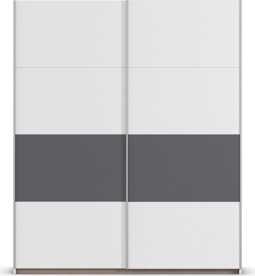 Rauch Schuifdeurkast Kledingkast Kast Garderobe Slaapkamerkast OXFORD met handgrepen van metaal ook voor kleinere ruimtes made in germany - Foto 10