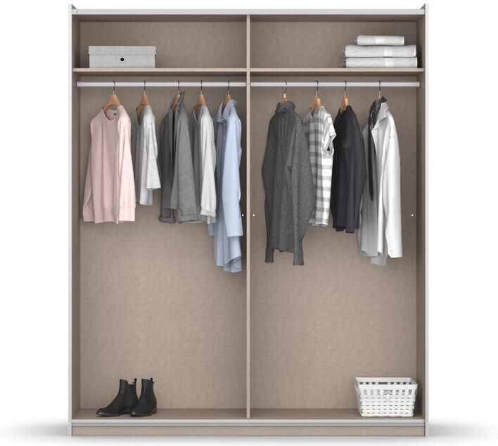 Rauch Schuifdeurkast Kledingkast Kast Garderobe Slaapkamerkast OXFORD met handgrepen van metaal ook voor kleinere ruimtes made in germany - Foto 15