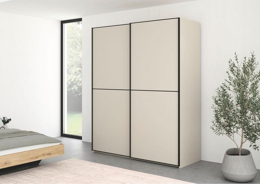 Rauch Schuifdeurkast Kledingkast Kast Garderobe Slaapkamerkast SCALE-DUO edel tweedelige deuren en 3 sierlijsten made in germany - Foto 16
