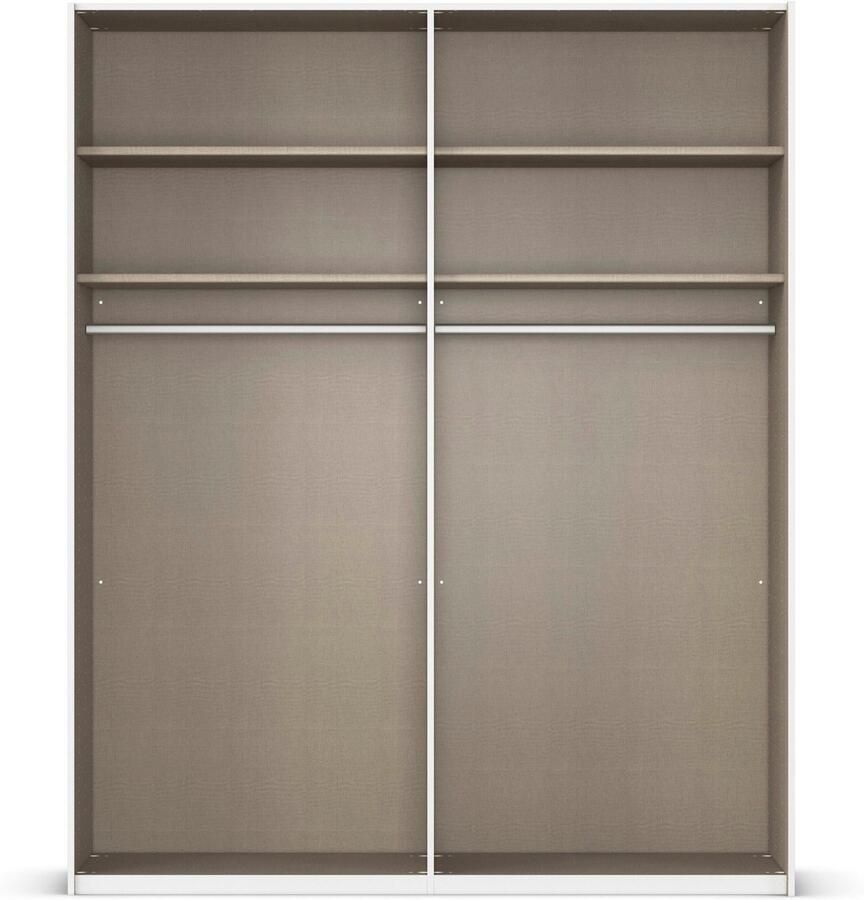 Rauch Schuifdeurkast Kledingkast Kast Garderobe Slaapkamerkast SCALE-DUO edel tweedelige deuren en 3 sierlijsten made in germany - Foto 11