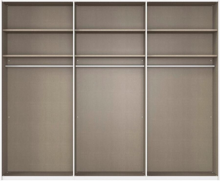 Rauch Schuifdeurkast Kledingkast Kast Garderobe Slaapkamerkast SCALE-DUO edel tweedelige deuren en 3 sierlijsten made in germany - Foto 14