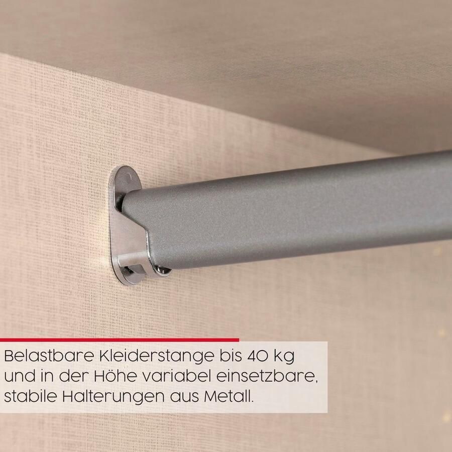 Rauch Schuifdeurkast Kledingkast Kast Garderobe Slaapkamerkast SCALE-DUO edel tweedelige deuren en 3 sierlijsten made in germany - Foto 7