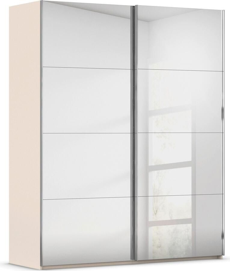 Rauch Schuifdeurkast Kledingkast Kast Garderobe Slaapkamerkast SCALE-FYRA edel vierdelige deuren spiegelfront en veel kleuren made in germany