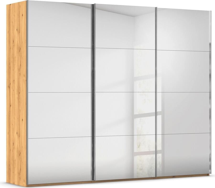 Rauch Schuifdeurkast Kledingkast Kast Garderobe Slaapkamerkast SCALE-FYRA edel vierdelige deuren spiegelfront en veel kleuren made in germany - Foto 19