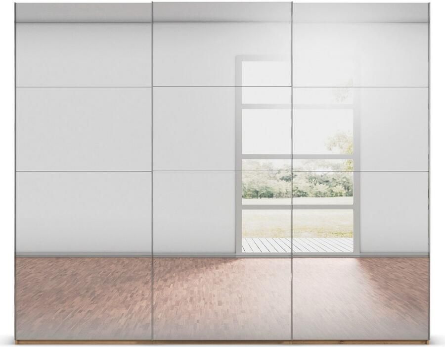 Rauch Schuifdeurkast Kledingkast Kast Garderobe Slaapkamerkast SCALE-FYRA edel vierdelige deuren spiegelfront en veel kleuren made in germany - Foto 14