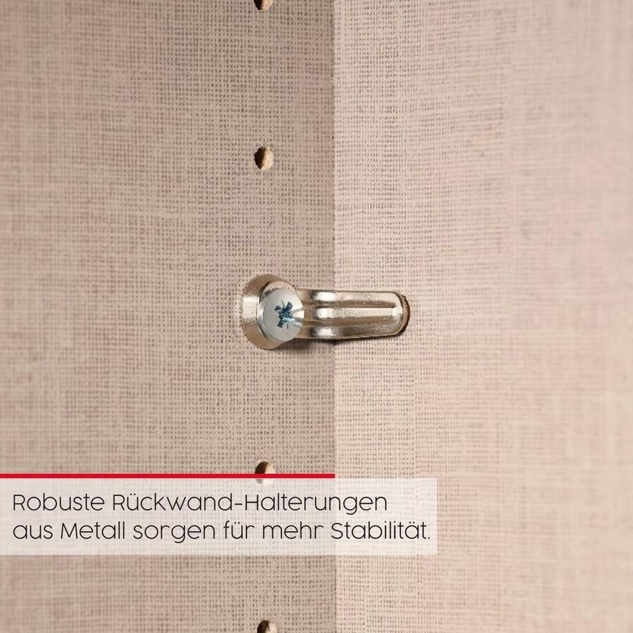 Rauch Schuifdeurkast Kledingkast kast garderobe slaapkamerkast SCALE-WOOD verticaal verdeelde deuren in robuust massief eikenhout made in germany - Foto 2