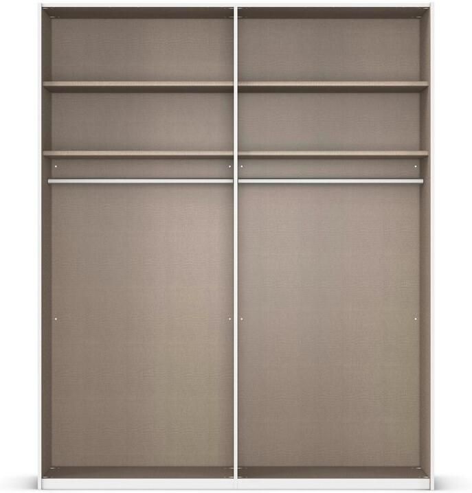 Rauch Schuifdeurkast Kledingkast Kast Garderobe Slaapkamerkast SCALE-FYRA edel vierdelige deuren spiegelfront en veel kleuren made in germany - Foto 17