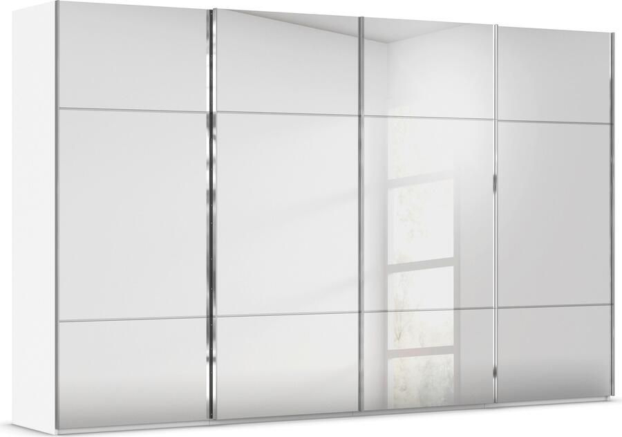 Rauch Schuifdeurkast Kledingkast kast garderobe slaapkamerkast SCALE-TRIO edel drievoudig front met 2 sierlijsten spiegelfront made in germany - Foto 19