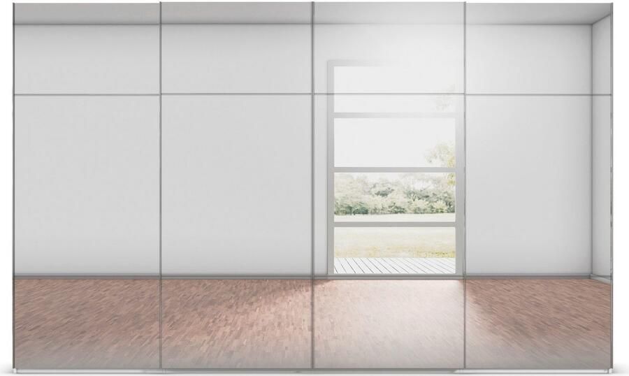Rauch Schuifdeurkast Kledingkast kast garderobe slaapkamerkast SCALE-TRIO edel drievoudig front met 2 sierlijsten spiegelfront made in germany - Foto 15