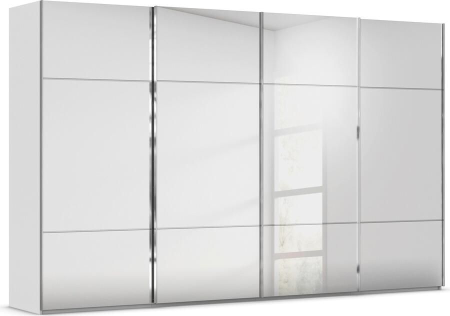 Rauch Schuifdeurkast Kledingkast kast garderobe slaapkamerkast SCALE-TRIO edel drievoudig front met 2 sierlijsten spiegelfront made in germany