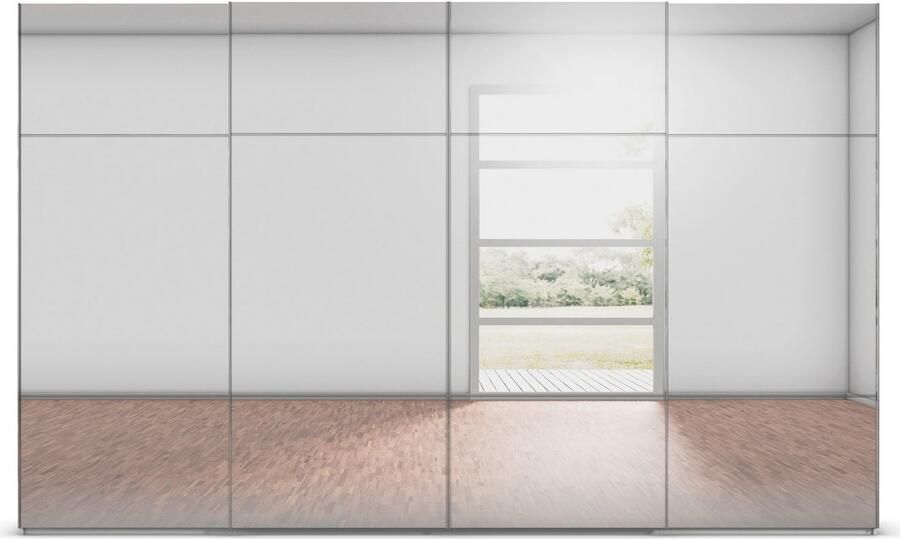Rauch Schuifdeurkast Kledingkast kast garderobe slaapkamerkast SCALE-TRIO edel drievoudig front met 2 sierlijsten spiegelfront made in germany - Foto 15