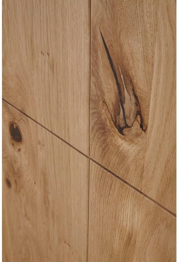 Rauch Schuifdeurkast Kledingkast kast garderobe slaapkamerkast SCALE-WOOD verticaal verdeelde deuren in robuust massief eikenhout made in germany - Foto 10