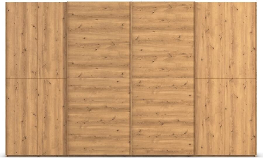 Rauch Schuifdeurkast Kledingkast kast garderobe slaapkamerkast SCALE-WOOD verticaal verdeelde deuren in robuust massief eikenhout made in germany - Foto 13
