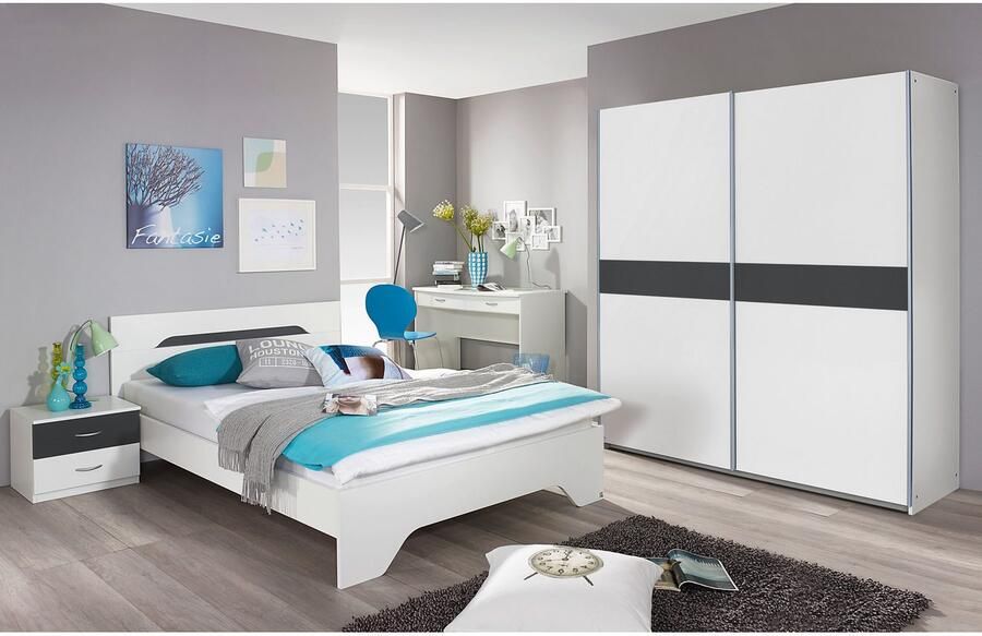 Rauch Tienerkamerset Compleet slaapkamer NOOSA met kast breedte 175 cm(set) - Foto 15