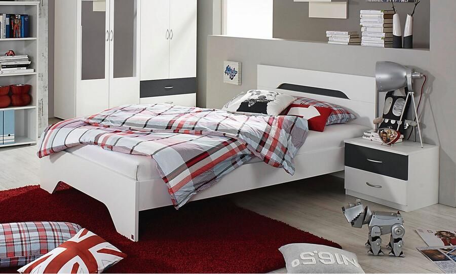 Rauch Tienerkamerset Compleet slaapkamer NOOSA met kast breedte 175 cm(set) - Foto 16