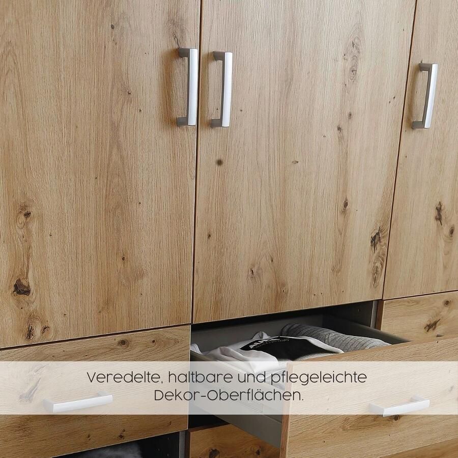 Rauch Tienerkamerset Compleet slaapkamer NOOSA met kast breedte 175 cm(set) - Foto 3