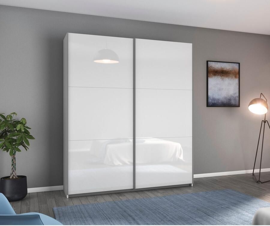 Rauch Zweefdeurkast AURELIO kledingkast garderobe TOPSELLER OTTO´s CHOICE 3 verschillende uitrustingsvarianten handgrepen van metaal made in germany - Foto 16