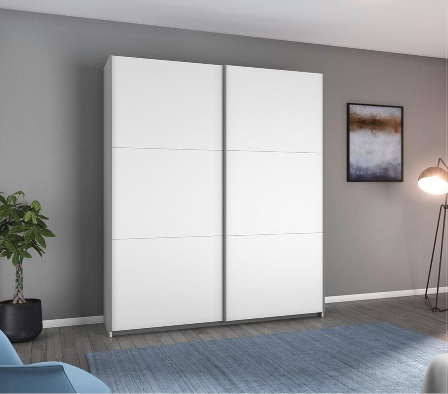 Rauch Zweefdeurkast AURELIO kledingkast garderobe TOPSELLER OTTO´s CHOICE 3 verschillende uitrustingsvarianten handgrepen van metaal made in germany - Foto 14