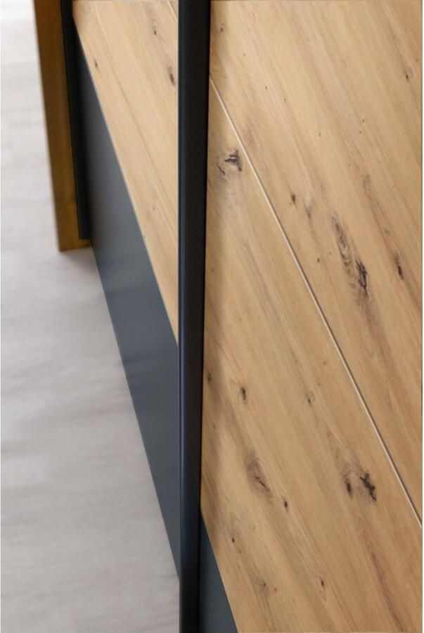 Rauch Slaapkamerserie Birmingham 5-delige set: zweefdeurkast inclusief passe-partout bed 2 nachtkastjes - Foto 13