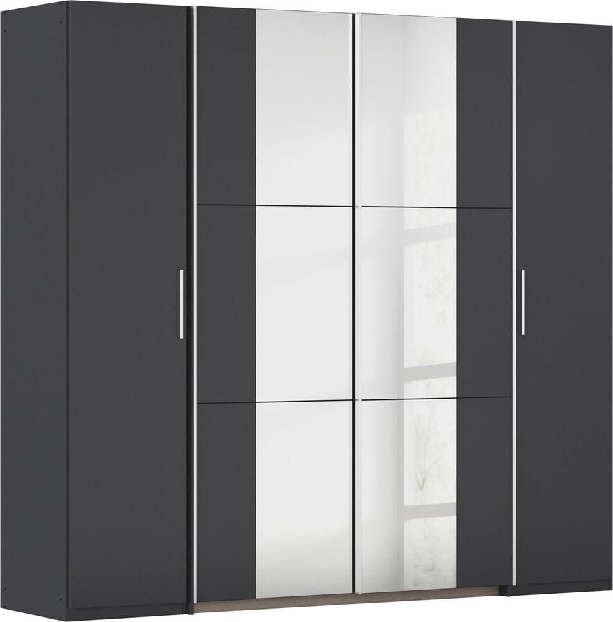 Rauch Zweefdeurkast Kledingkast draaideurkast kast garderobe KRONACH TOPSELLER met draaideuren en schuifdeuren en spiegels veel planken made in germany - Foto 17