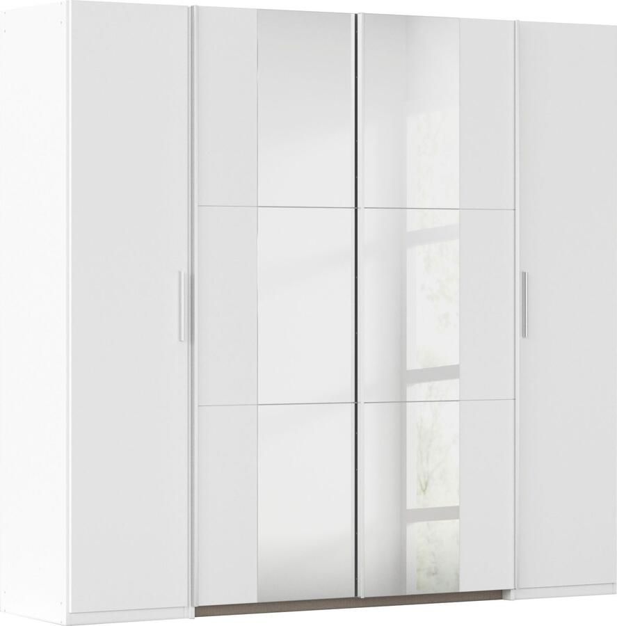 Rauch Zweefdeurkast Kledingkast draaideurkast kast garderobe KRONACH TOPSELLER met draaideuren en schuifdeuren en spiegels veel planken made in germany - Foto 17