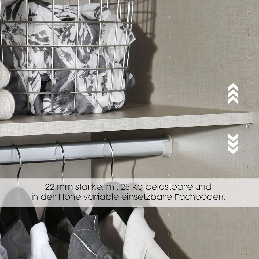 Rauch Zweefdeurkast Kledingkast draaideurkast kast garderobe KRONACH TOPSELLER met spiegel en veel opbergruimte metalen greepstrips made in germany