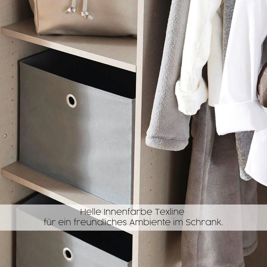 Rauch Zweefdeurkast Kledingkast draaideurkast kast garderobe KRONACH TOPSELLER met draaideuren en schuifdeuren en veel legplanken made in germany - Foto 6