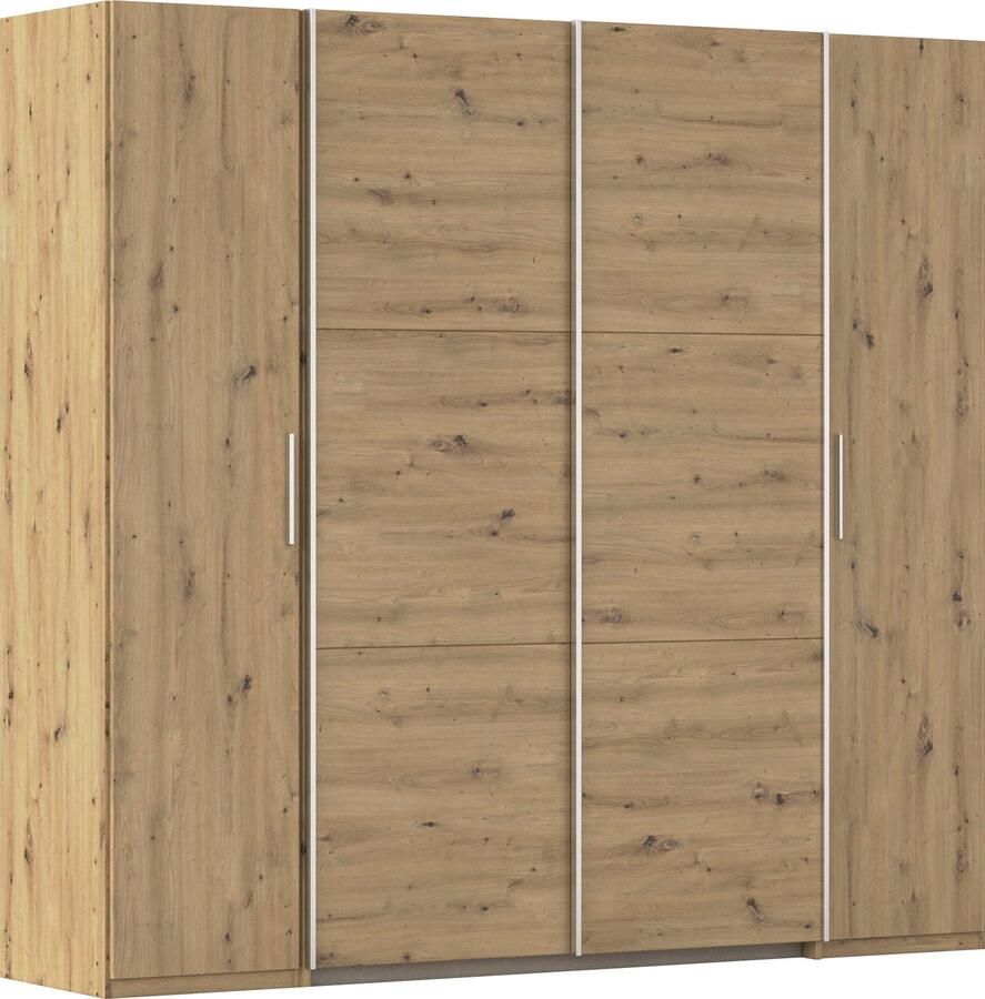 Rauch Zweefdeurkast Kledingkast draaideurkast kast garderobe KRONACH TOPSELLER met draaideuren en schuifdeuren en veel legplanken made in germany - Foto 18