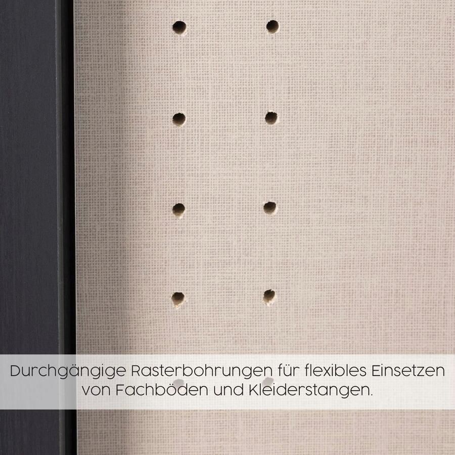 Rauch Zweefdeurkast Kledingkast draaideurkast kast garderobe KRONACH TOPSELLER met draaideuren en schuifdeuren en veel legplanken made in germany - Foto 2