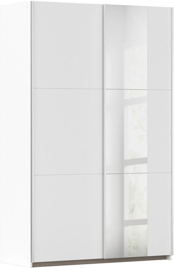 Rauch Zweefdeurkast Kledingkast draaideurkast kast garderobe KRONACH TOPSELLER met spiegel en veel opbergruimte metalen greepstrips made in germany - Foto 16