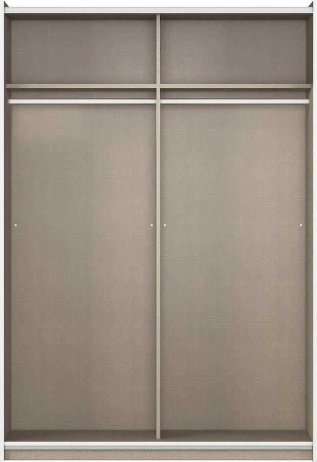 Rauch Zweefdeurkast Kledingkast draaideurkast kast garderobe KRONACH TOPSELLER met spiegel en veel opbergruimte metalen greepstrips made in germany - Foto 14