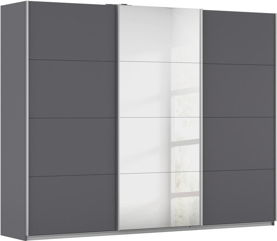 Rauch Zweefdeurkast Kledingkast kast garderobe KULMBACH in 2 hoogtes verkrijgbaar met metalen handgrepen made in germany - Foto 16