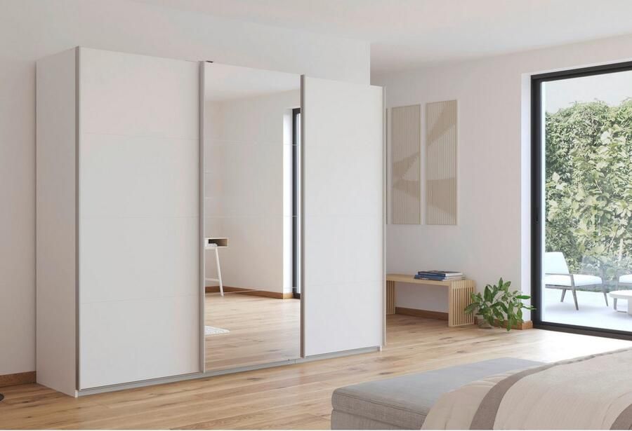 Rauch Zweefdeurkast Kledingkast kast garderobe KULMBACH in 2 hoogtes verkrijgbaar met metalen handgrepen made in germany - Foto 14