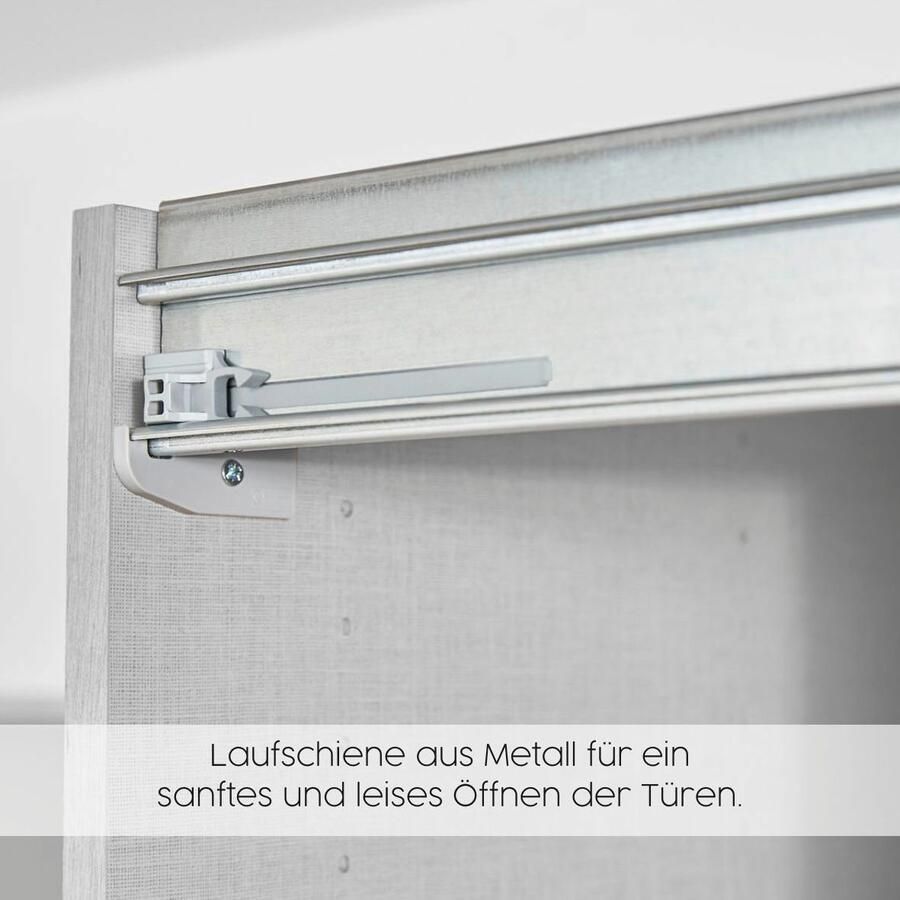 Rauch Zweefdeurkast Kledingkast kast garderobe linnenkast kleedkamer SYNCRONO - Foto 6